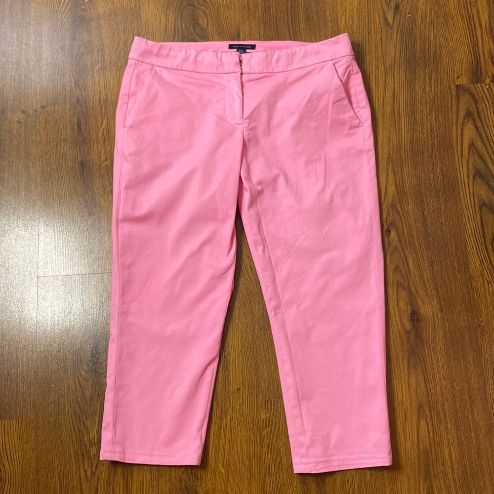 🌷 Tommy Hilfiger 🌷 Pink Cotton Vintage Capri Pants